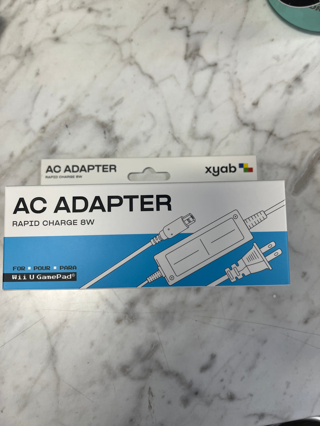 AC Adapter Power Cable for Nintendo Wii U Gamepad XYAB New   NA6826