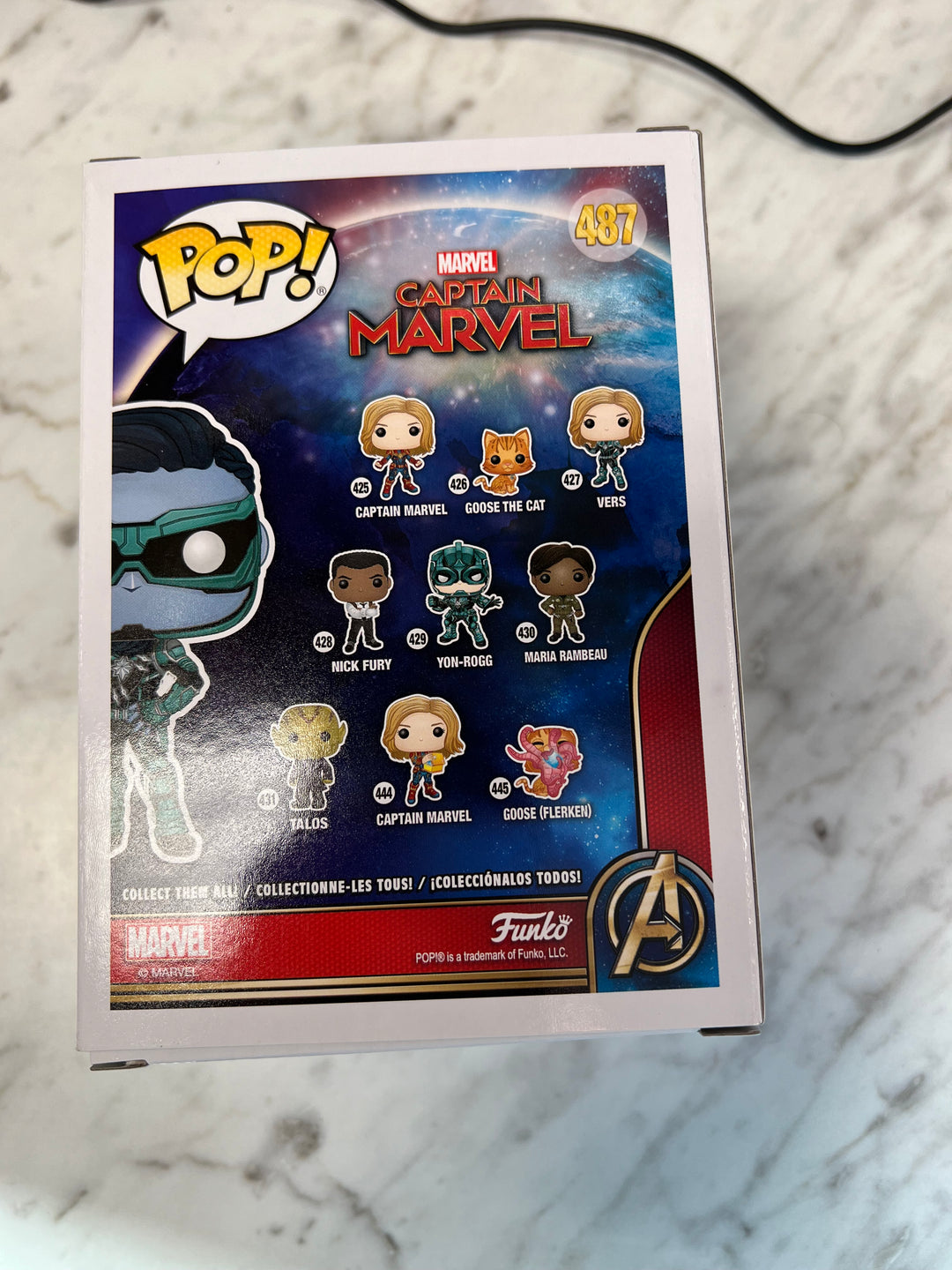 Minn-Erva #487 Funko POP! Captain Marvel 2019 Summer Convention Exclusive FP111124