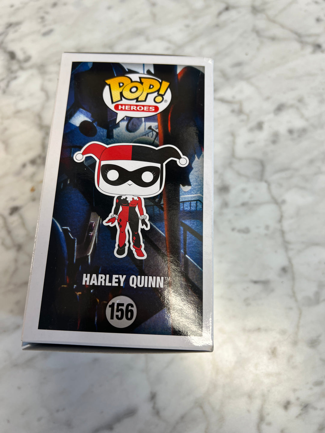 Funko Pop DC Batman Harley Quinn (Diamond Collection) #156 Hot Topic Excl B42