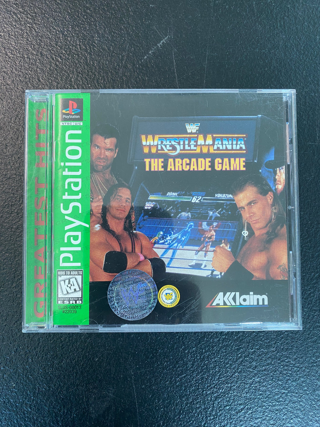WWF Wrestlemania The Arcade Game - PS1