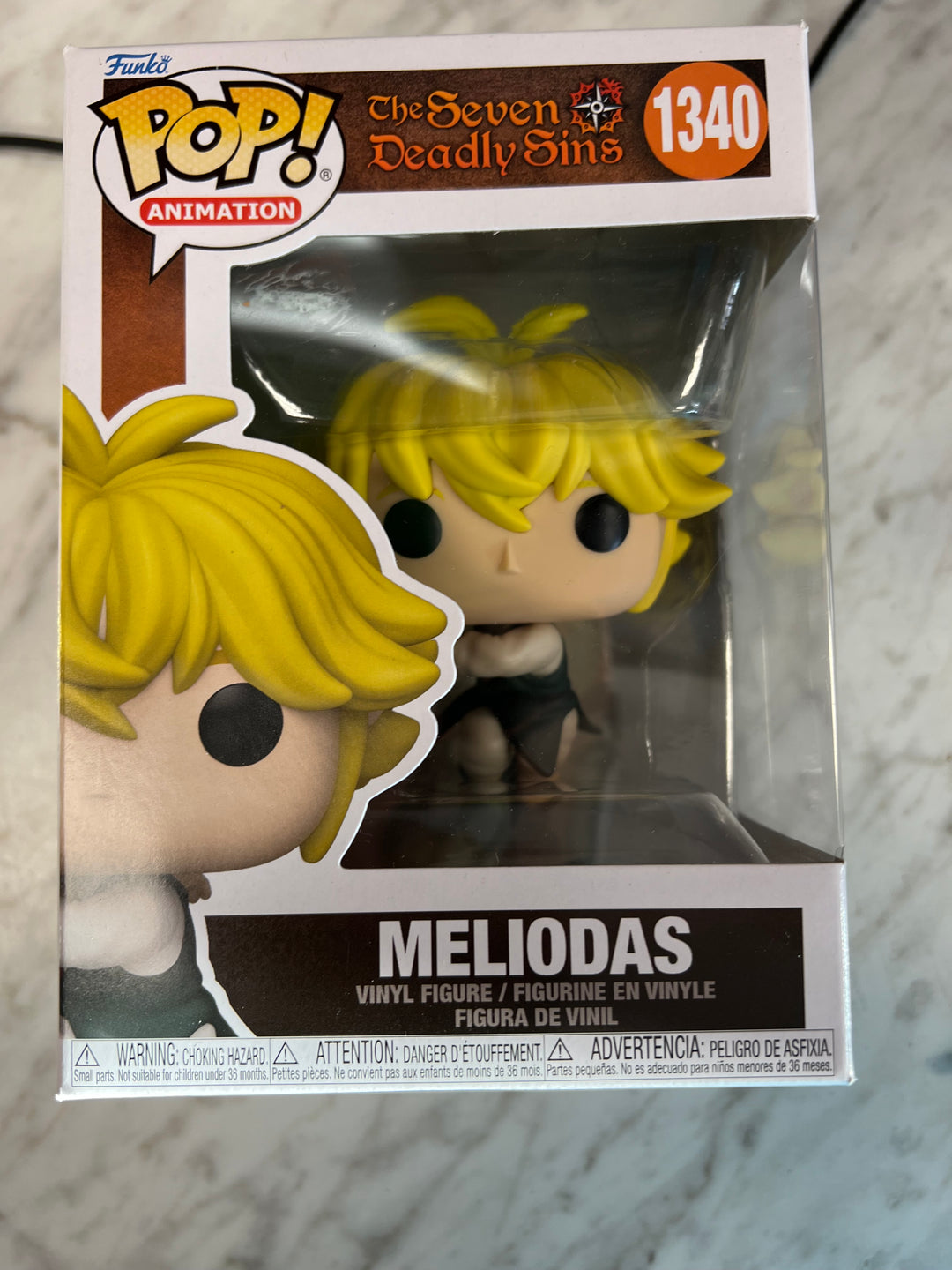 Funko Pop! Vinyl: The Seven Deadly Sins - Meliodas #1340 FP111124