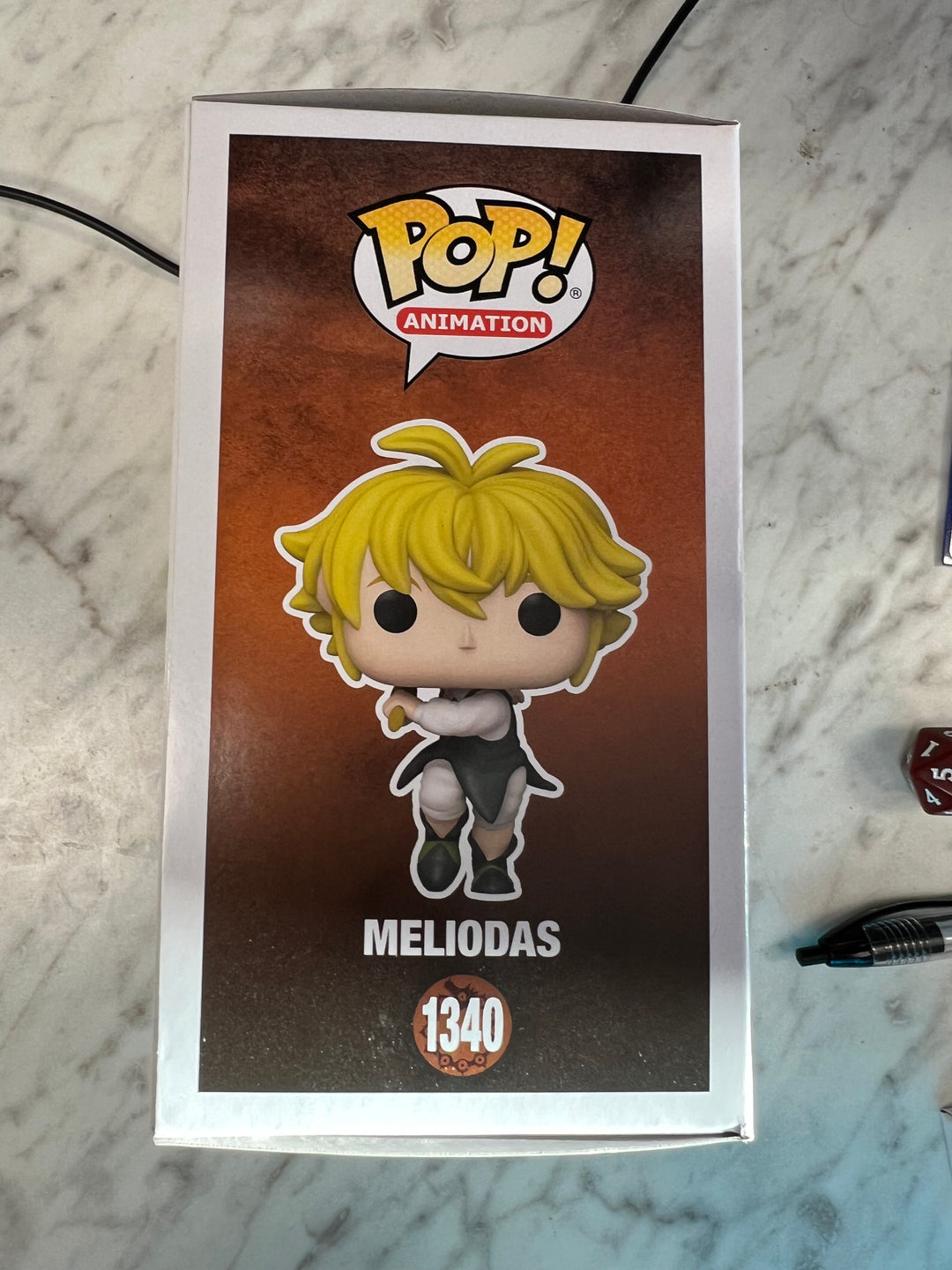 Funko Pop! Vinyl: The Seven Deadly Sins - Meliodas #1340 FP111124