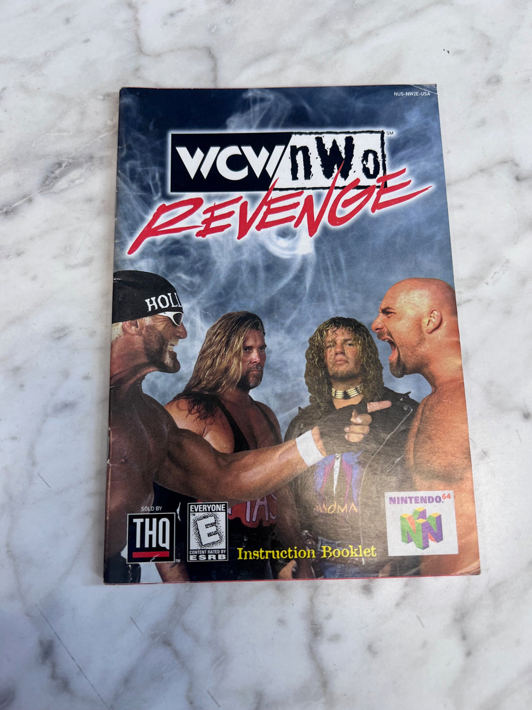 WCW NWO Revenge Nintendo 64 N64 MANUAL ONLY MO82625