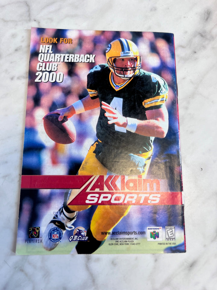 WWF Attitude Nintendo 64 N64 MANUAL ONLY MO82625