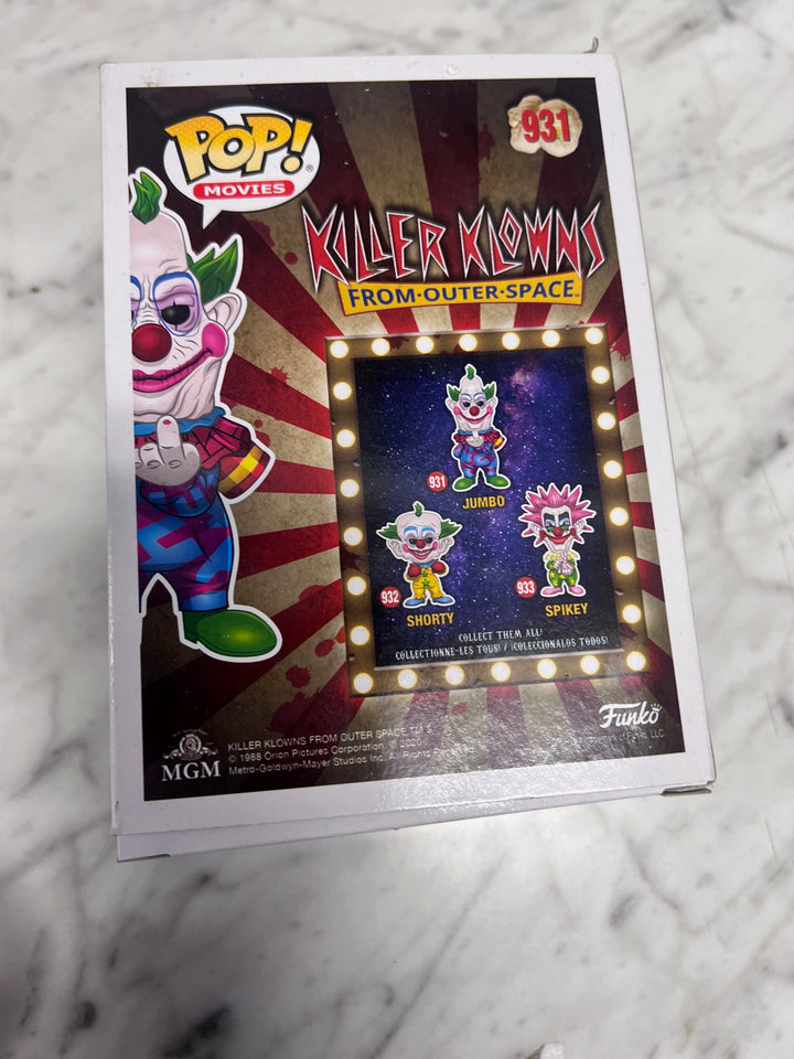 Funko Pop! Movies Jumbo #931 Killer Clowns from Outer Space  FP121025