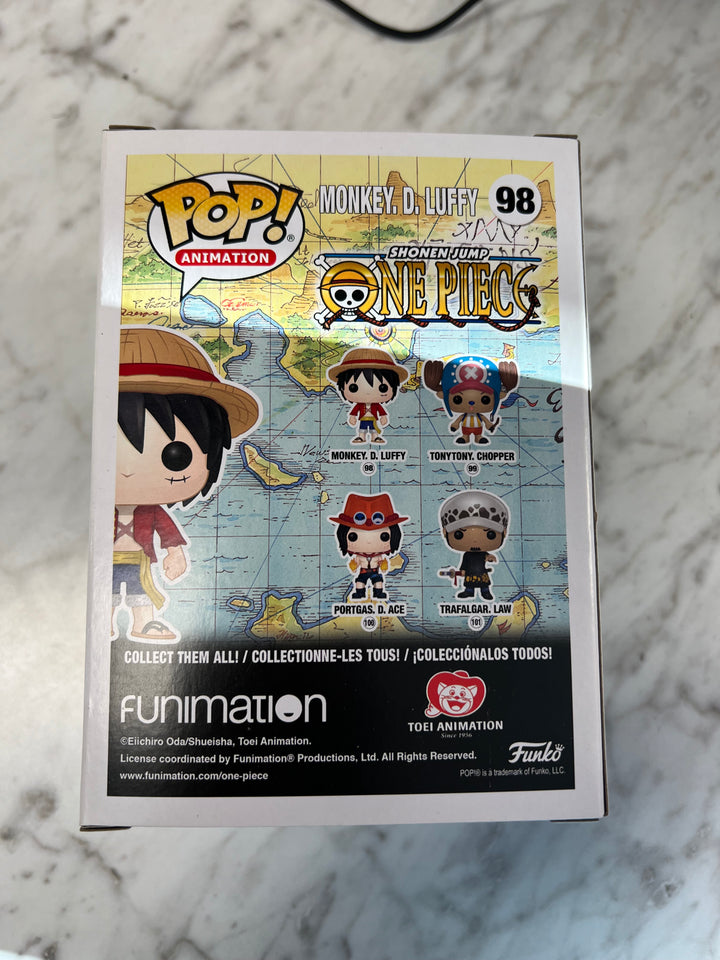 Funko Pop! Animation One Piece Monkey D. Luffy Funko Pop! Vinyl Figure #98 FP111124