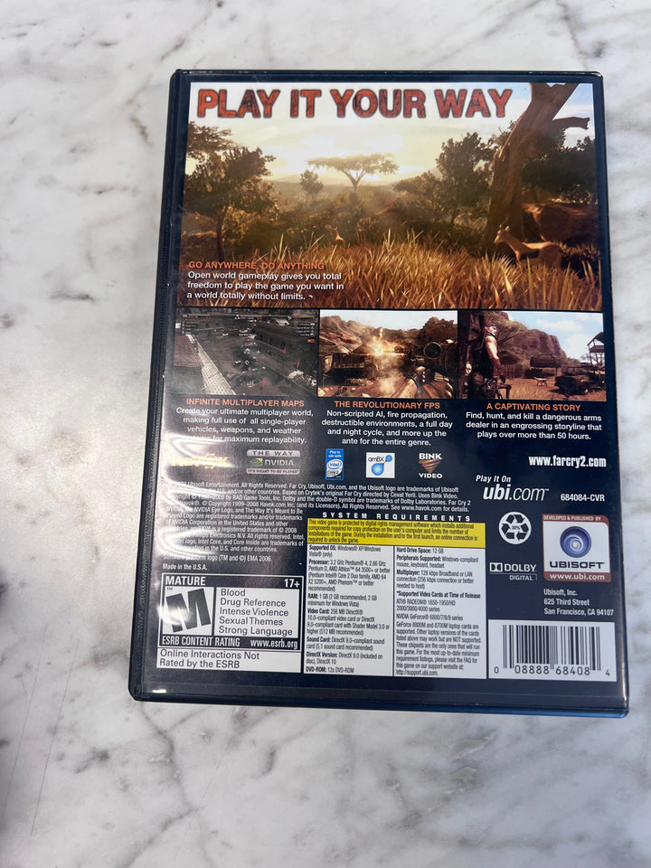 Far Cry 2 PC DVD-ROM PC82625