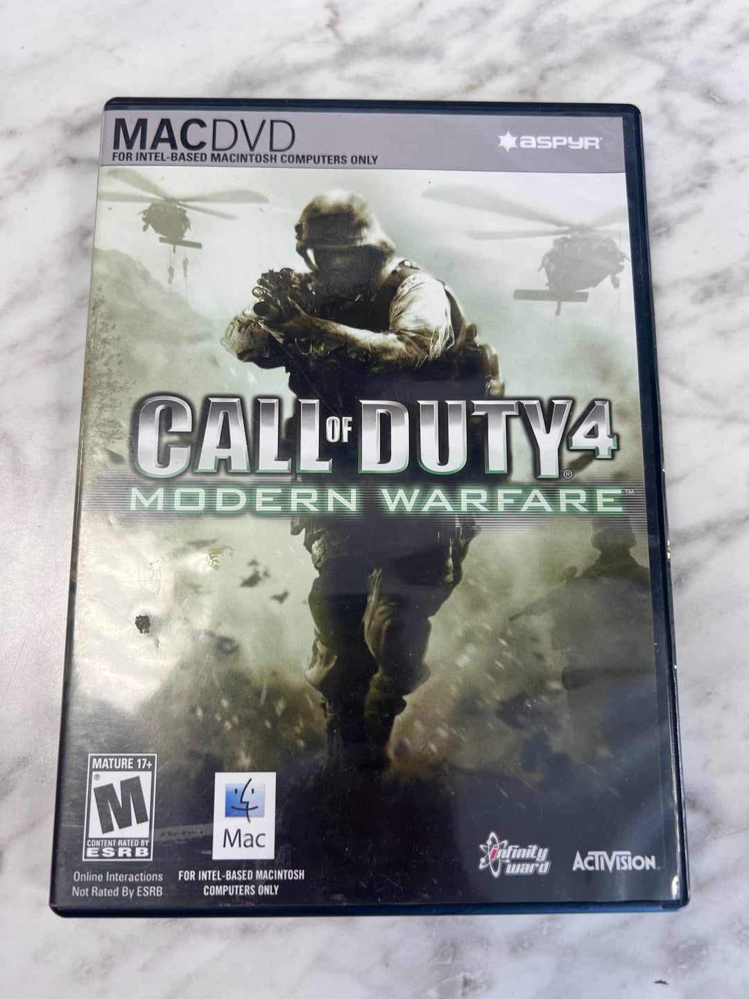 Call of Duty 4 Modern Warfare MAC DVD-ROM PC82625