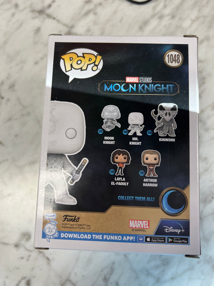 Funko Pop! Marvel: Mr Knight #1048 Moon Knight (Glows In Dark) Walmart Exclusive FP111124