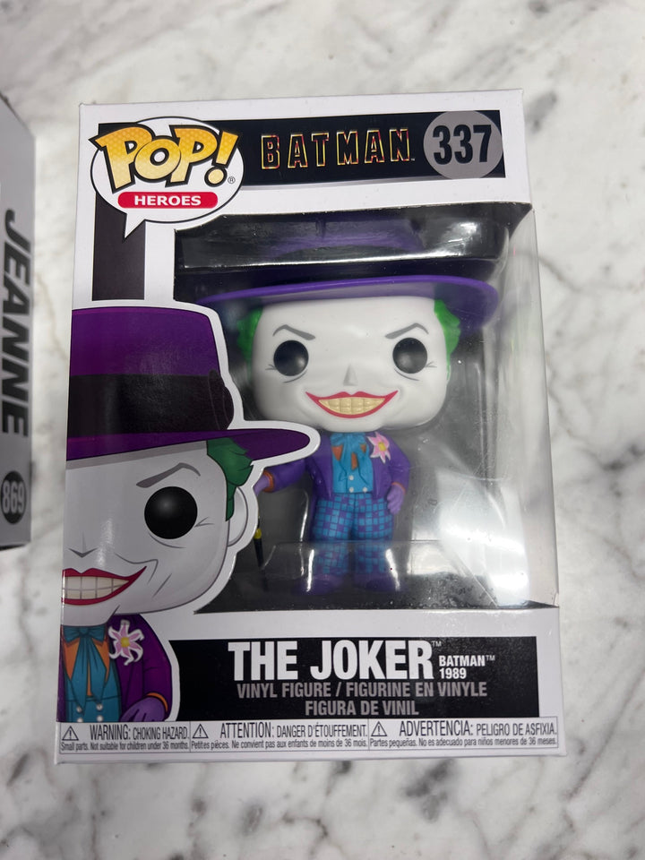 Funko Pop! Movies The Joker #337 Batman 1989 Squished Box  FP121025