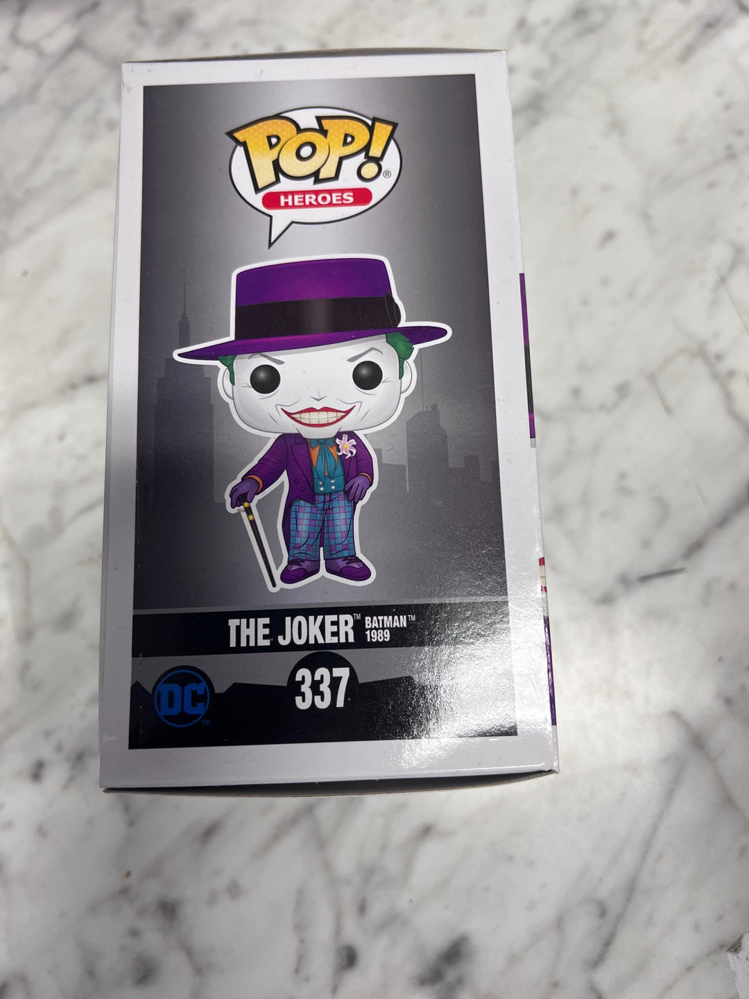 Funko Pop! Movies The Joker #337 Batman 1989 Squished Box  FP121025