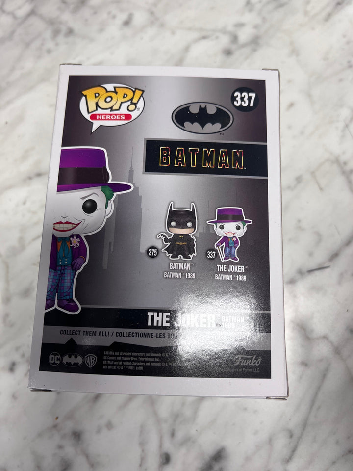Funko Pop! Movies The Joker #337 Batman 1989 Squished Box  FP121025