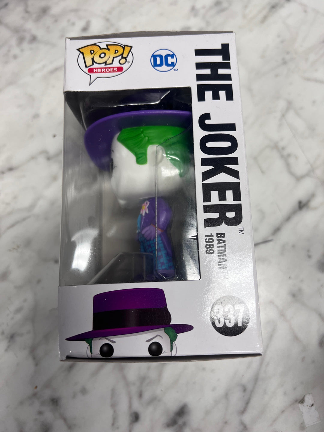 Funko Pop! Movies The Joker #337 Batman 1989 Squished Box  FP121025