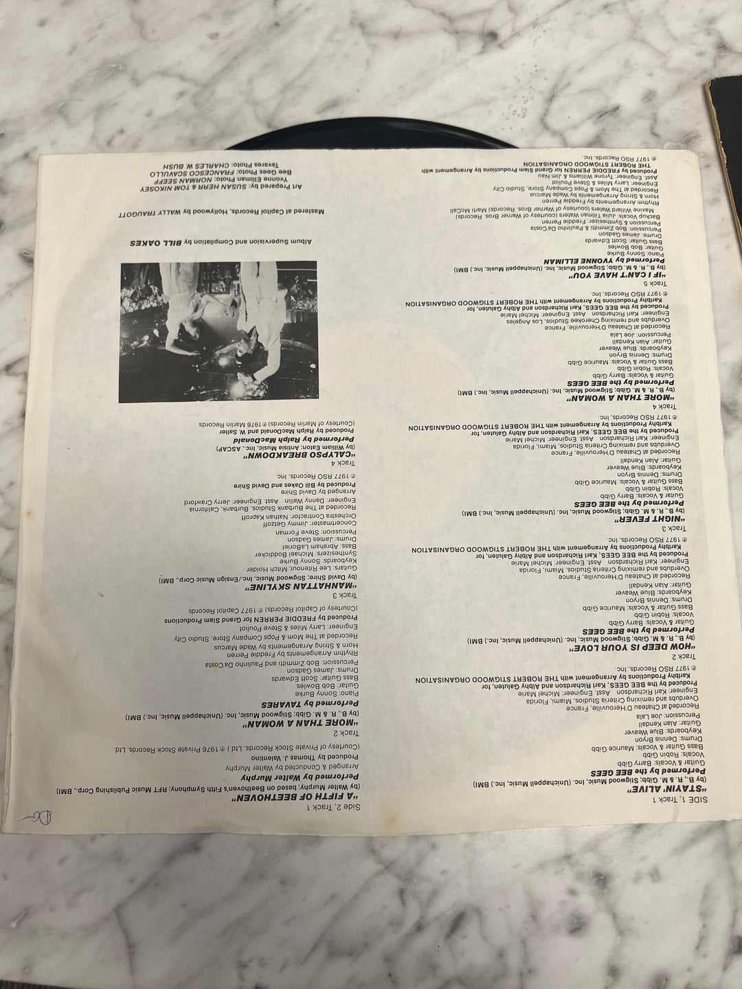 Saturday Night Fever Original Motion Picture Soundtrack Vinyl Record