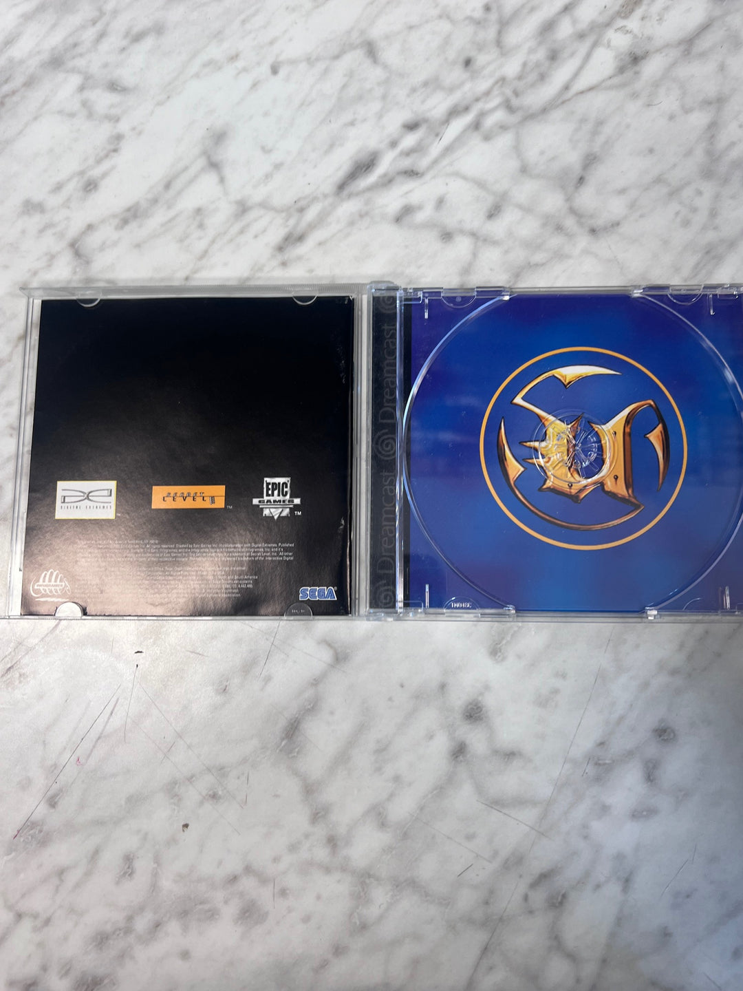 Unreal Tournament Sega Dreamcast CASE & MANUAL ONLY CO82725