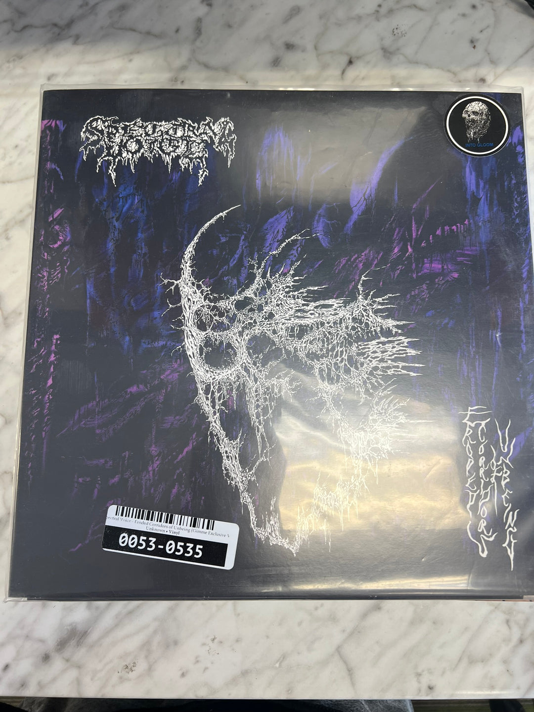Spectral Voice - Eroded Corridors of Unbeing (VG+ Condition) Gray Vinyl Record VR6926