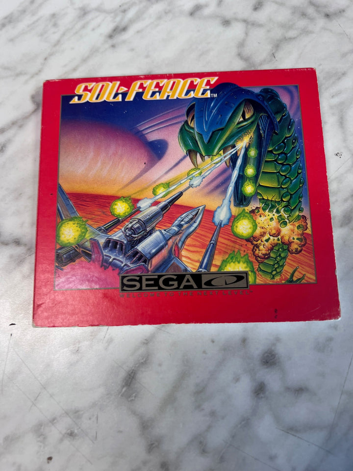 Sol-Feace Sega CD CASE ONLY CO82725