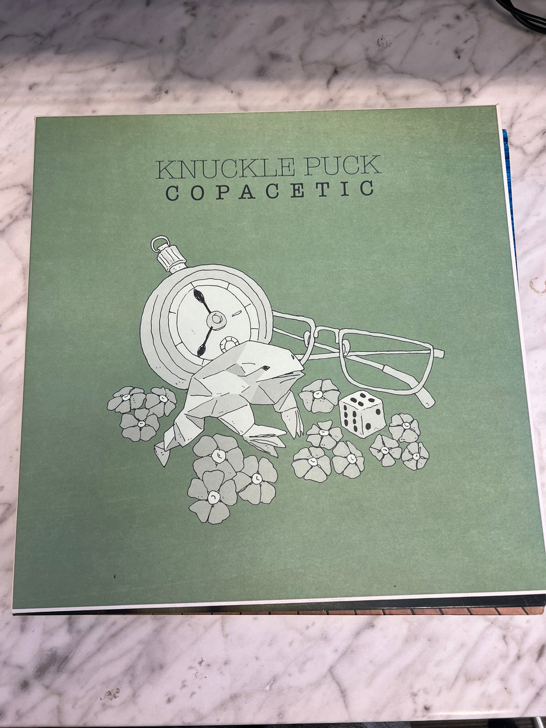 Knuckle Puck - Copacetic (VG+ Condition) Green/Black Vinyl Record VR6926