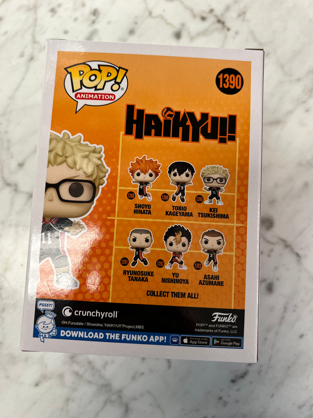 Funko POP! Animation - Haikyu! Vinyl Figure - KEI TSUKISHIMA #1390  FP111124