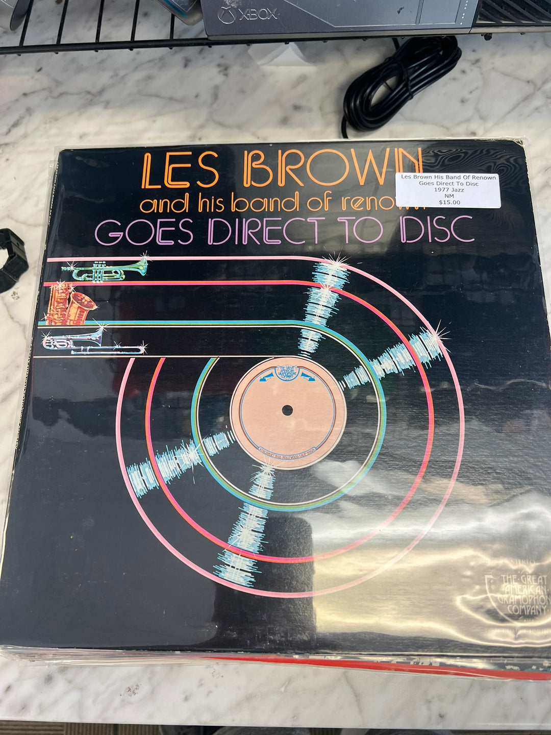 Les Brown and His Band of Renown Goes Direct to Disc (VG+ Condition) Vinyl Record VR6926