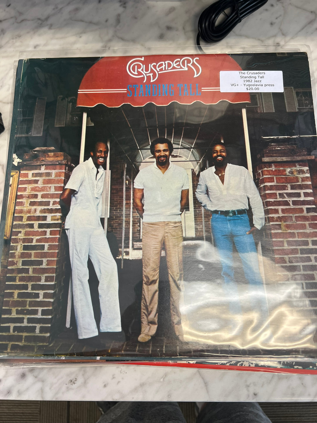 The Crusaders - Standing Tall (1982) Yugoslavia Press (VG+ Condition) Vinyl Record VR6926