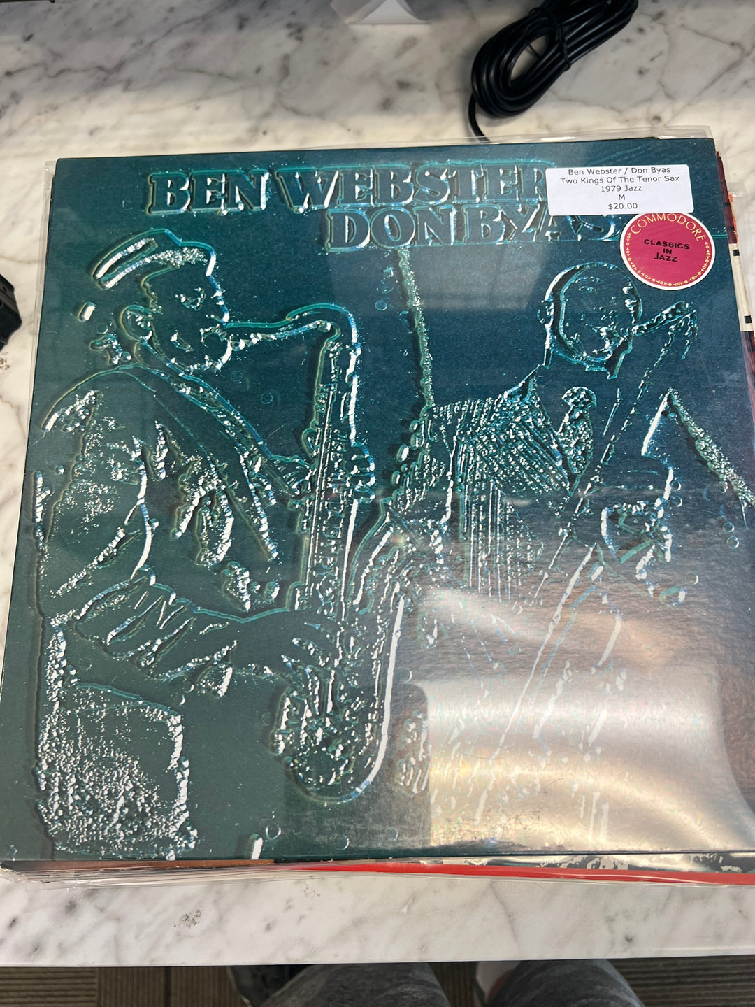 Ben Webster / Don Byas -Two Kings of the Tenor Sax (VG+ Condition) Vinyl Record VR6926