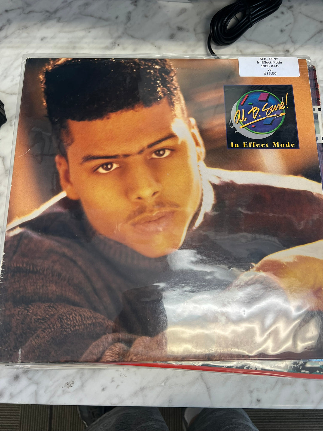 Al B. Sure - In Effect Mode (1988) (VG Condition) Vinyl Record VR6926