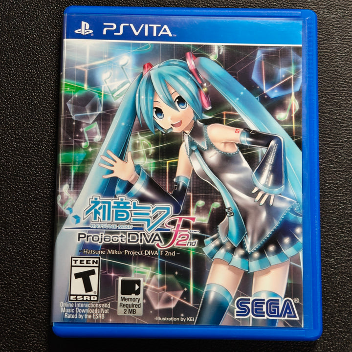 Hatsune Miku: Project DIVA F 2nd PS Vita Playstation CASE ONLY - CO62726