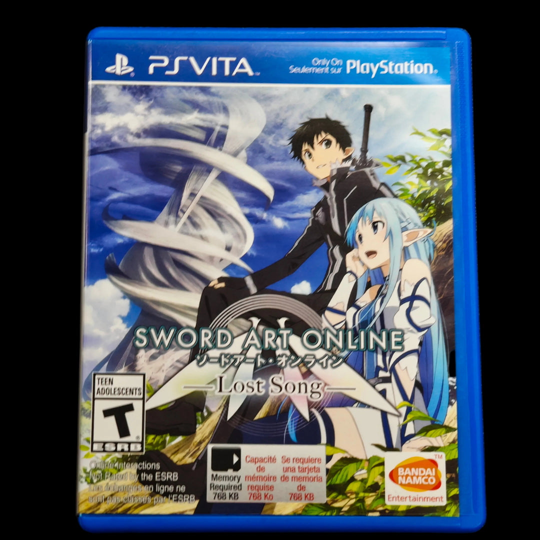 Sword Art Online: Lost Song PS Vita Playstation CASE ONLY - CO62726