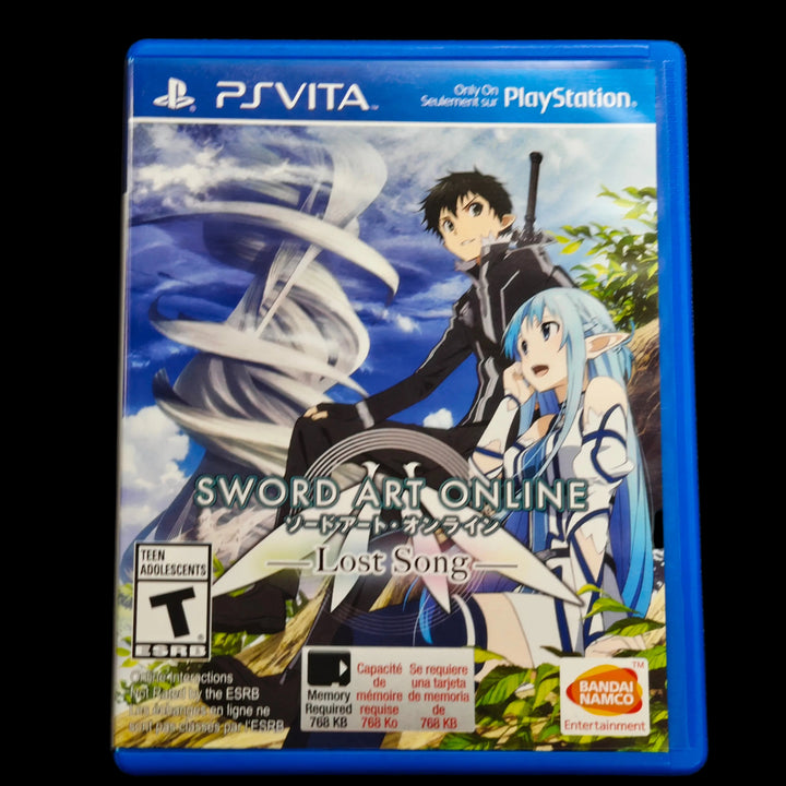 Sword Art Online: Lost Song PS Vita Playstation CASE ONLY - CO62726