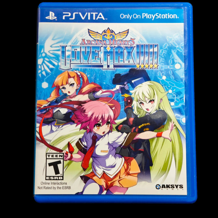 Arcana Heart 3: Love Max!!!!! PS Vita Playstation CASE ONLY - CO62726