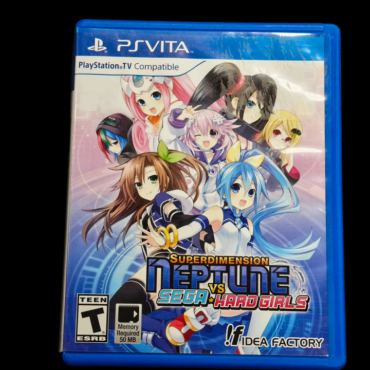 Superdimension Neptune VS. SEGA Hard Girls PS Vita Playstation CASE ONLY - CO62726