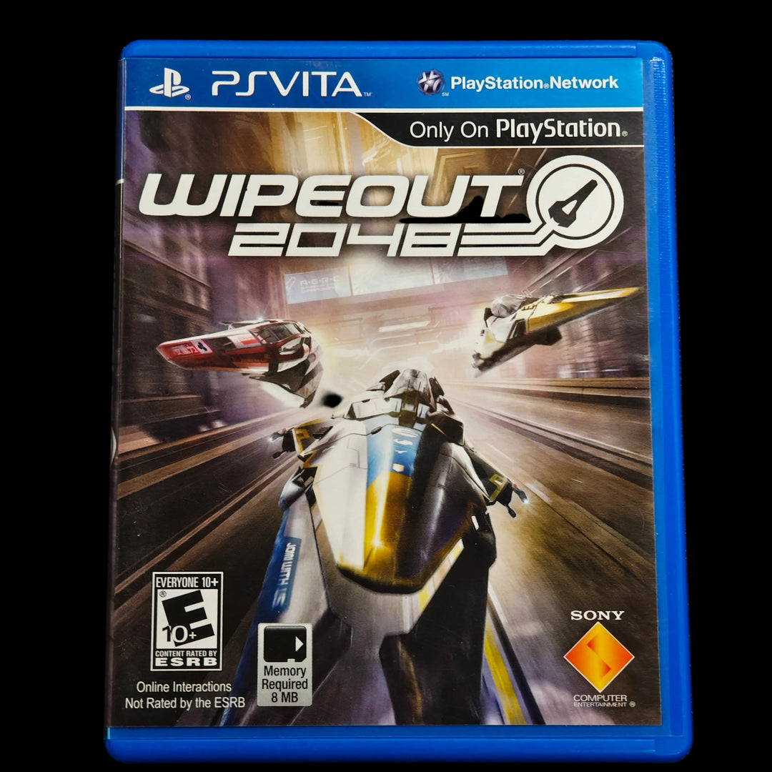 Wipeout 2048 PS Vita Playstation CASE ONLY - CO62726