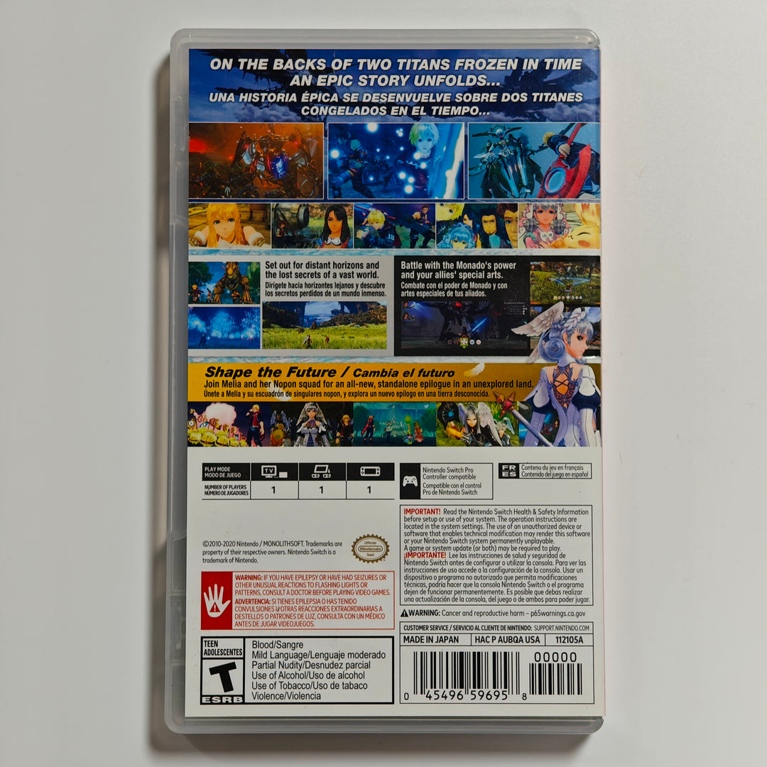 Xenoblade Chronicles: Definitive Edition Nintendo Switch CASE ONLY - CO62726