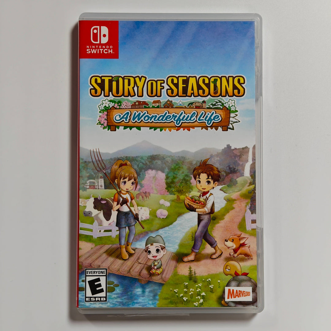 Story of Seasons: A Wonderful Life Nintendo Switch CASE ONLY - CO62726