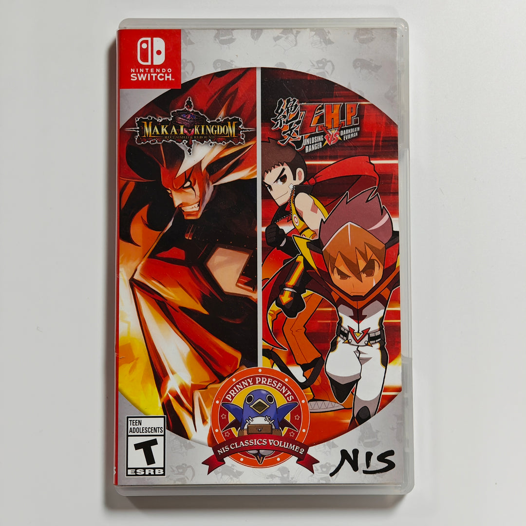Prinny Presents NIS Classics Volume 2 Deluxe Edition Nintendo Switch CASE ONLY - CO62726
