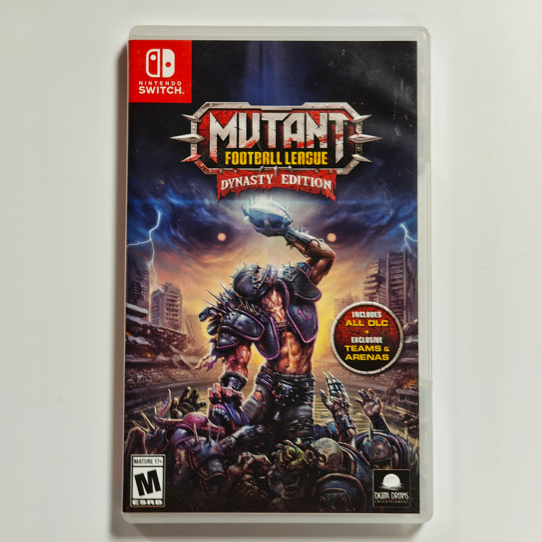 Mutant Football League Dynasty Edition Nintendo Switch CASE ONLY - CO62726