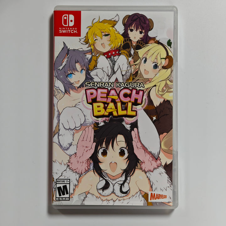 Senran Kagura Peach Ball Nintendo Switch CASE & MANUAL ONLY - CO62726