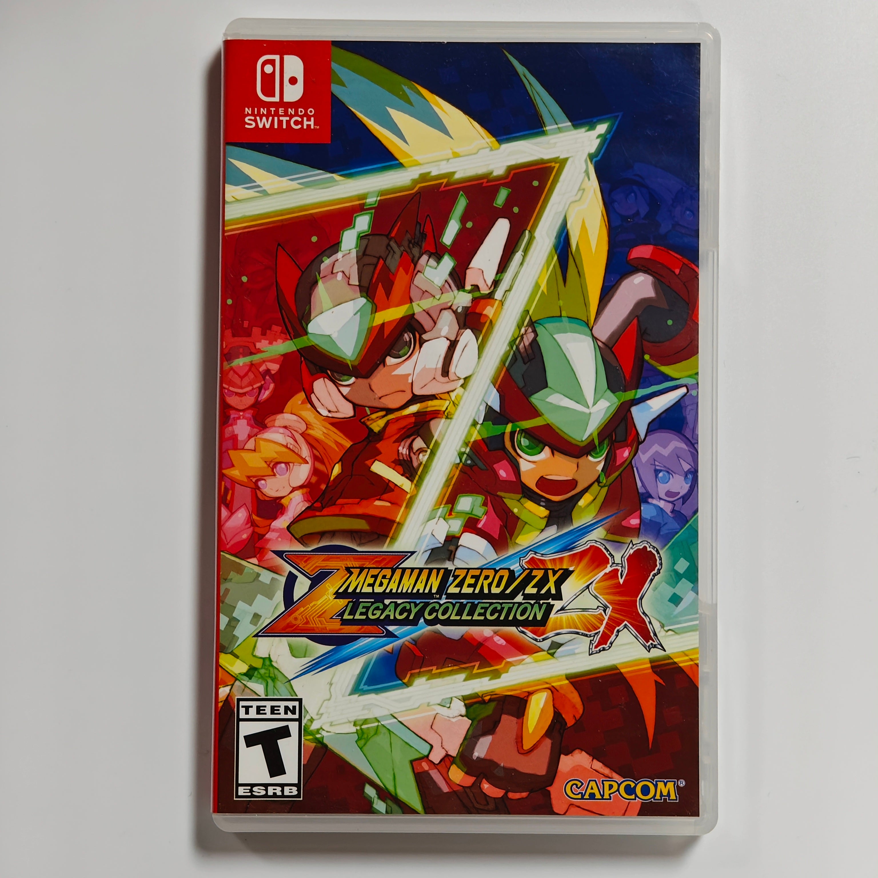 Mega Man Zero/ZX Legacy Collection Nintendo Switch CASE ONLY