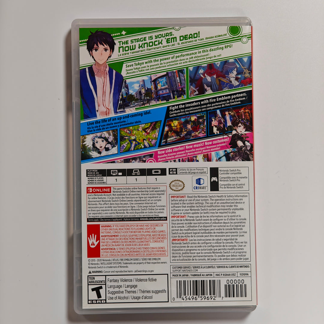 Tokyo Mirage Sessions #FE Encore Nintendo Switch CASE ONLY - CO62726