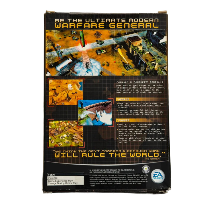 Command & Conquer: Generals - PC CD-ROM PC62826