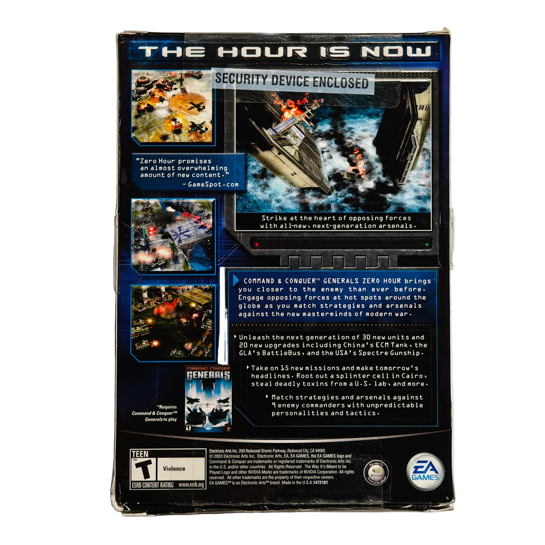 Command & Conquer Generals: Zero Hour - PC CD-ROM PC62826