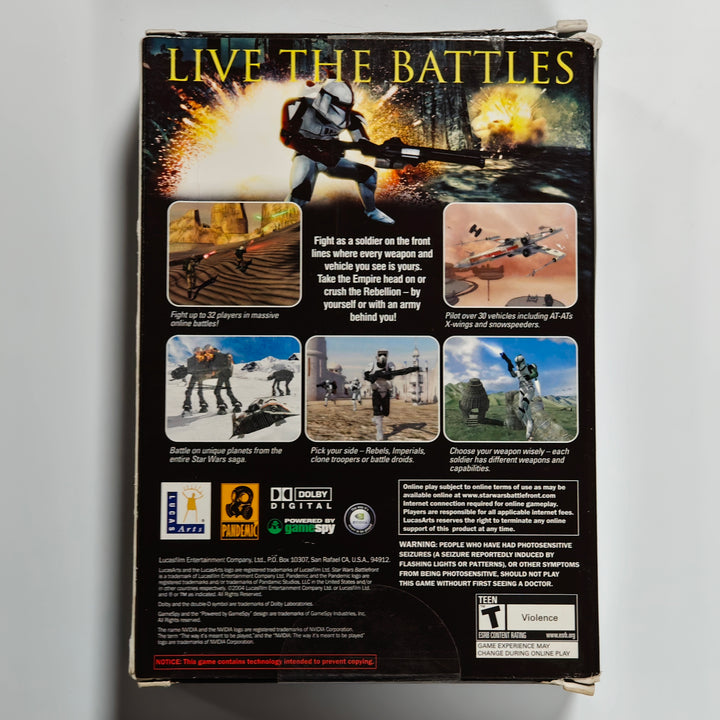 Star Wars Battlefront - PC CD-ROM PC62826