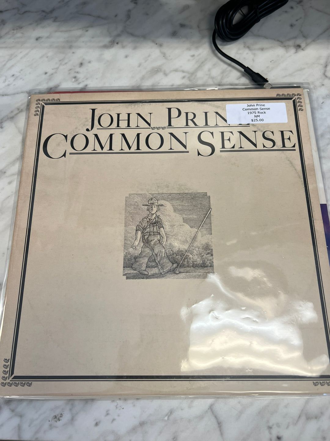 John Prine - Common Sense (NM Condition) Vinyl Record VR6926