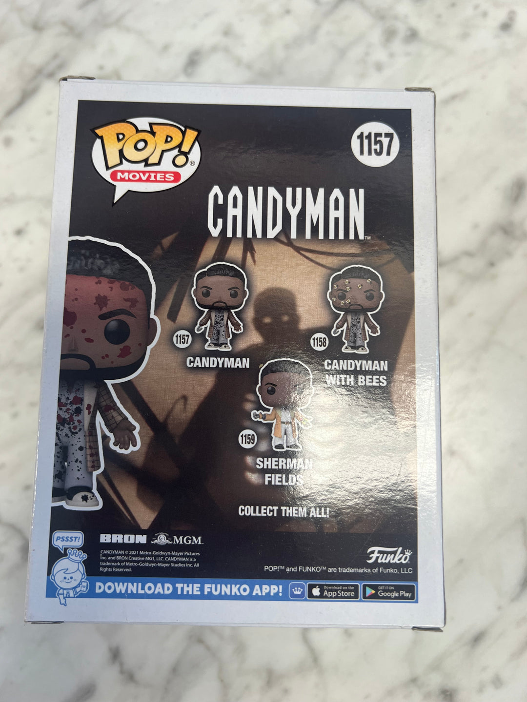 Funko Pop! Movies: Candyman - Candyman #1157 Chase Vinyl Figure  FN81324