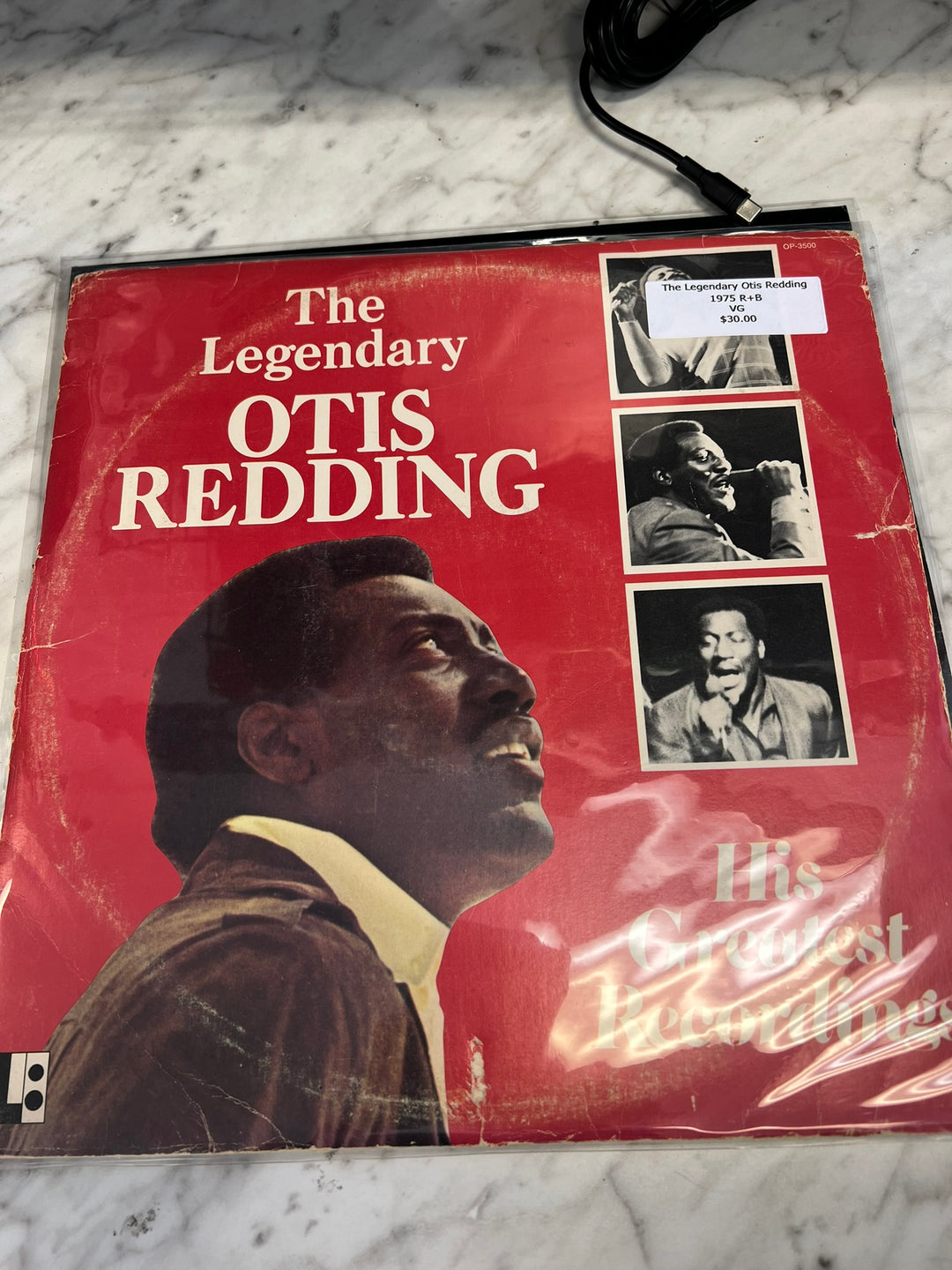 The Legendary Otis Redding (VG Condition) Vinyl Record VR6926