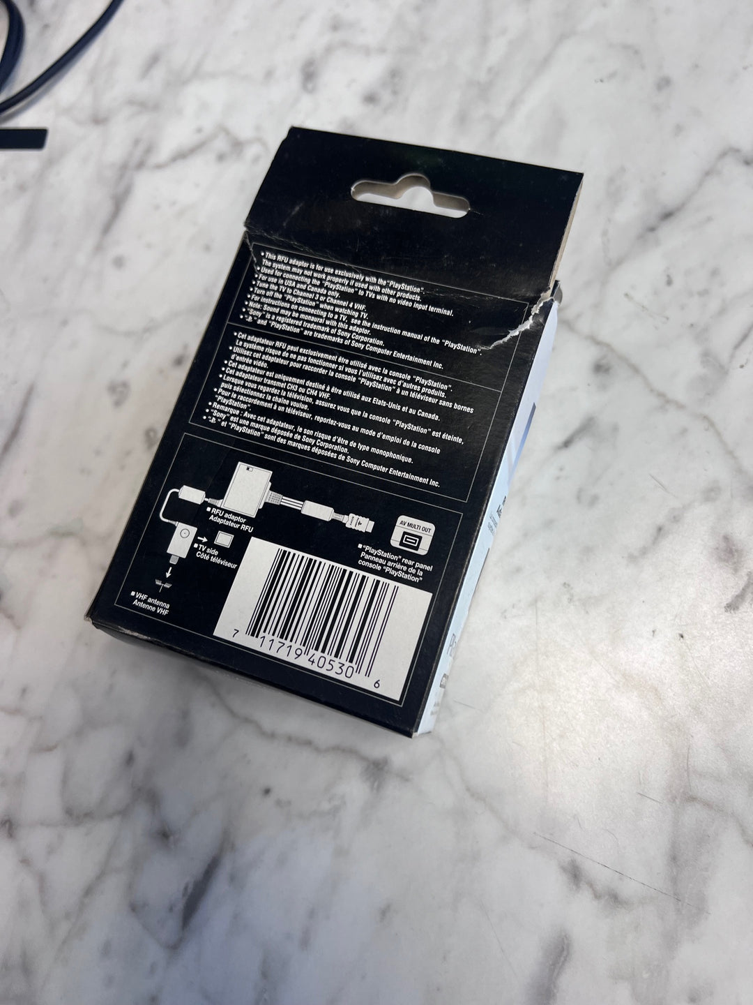 Complete in Box RFU Adapter for Original Playstation PS1 SCPH-1121 94053 A82725