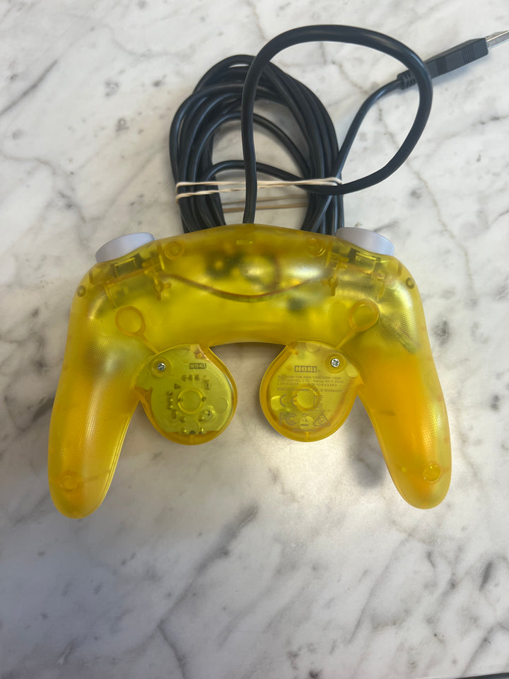 Hori Yellow Pikachu Nintendo Switch Gamecube style USB game controller battlepad