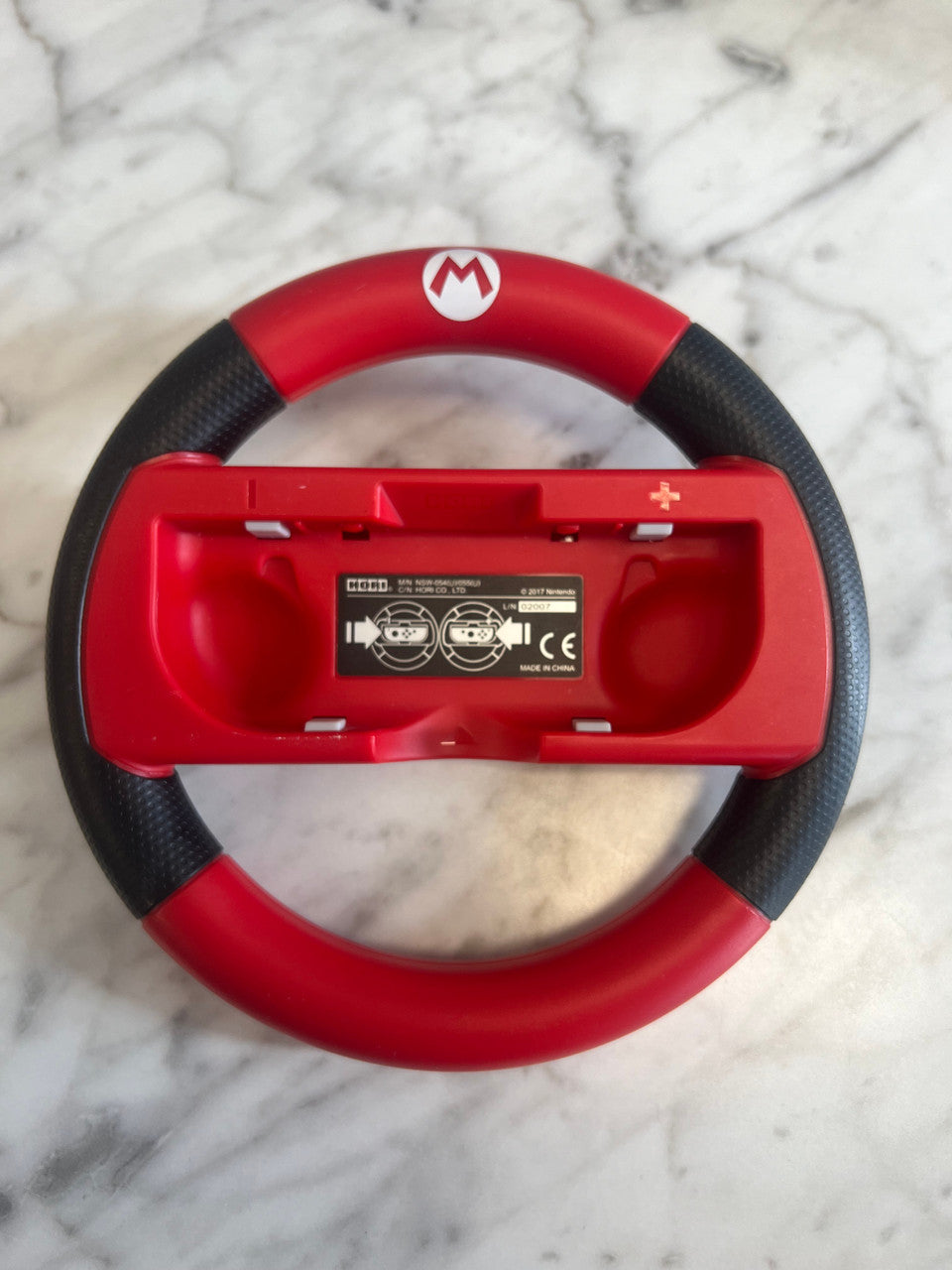 HORI Nintendo Switch Deluxe Wheel Attachment for Joy-Con Mario Kart 8 Deluxe Red