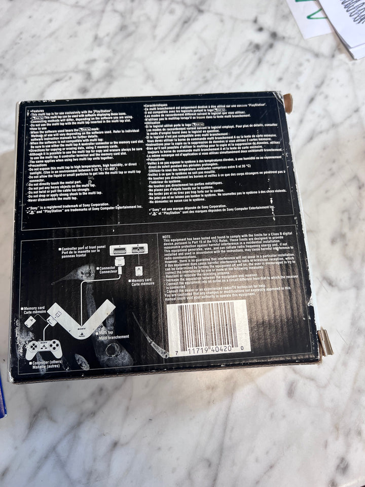 Multitap for Original Playstation PS1 in box! SCPH-1070 A82725